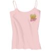 Juniors 1x1 Rib Spaghetti Strap Tank Thumbnail