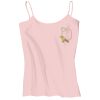 Juniors 1x1 Rib Spaghetti Strap Tank Thumbnail