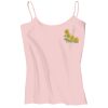 Juniors 1x1 Rib Spaghetti Strap Tank Thumbnail