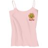 Juniors 1x1 Rib Spaghetti Strap Tank Thumbnail