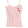 Juniors 1x1 Rib Spaghetti Strap Tank Thumbnail