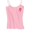 Juniors 1x1 Rib Spaghetti Strap Tank Thumbnail
