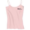 Juniors 1x1 Rib Spaghetti Strap Tank Thumbnail