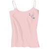 Juniors 1x1 Rib Spaghetti Strap Tank Thumbnail
