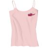 Juniors 1x1 Rib Spaghetti Strap Tank Thumbnail