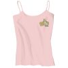 Juniors 1x1 Rib Spaghetti Strap Tank Thumbnail