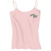 Juniors 1x1 Rib Spaghetti Strap Tank Thumbnail