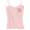 Juniors 1x1 Rib Spaghetti Strap Tank Thumbnail