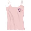 Juniors 1x1 Rib Spaghetti Strap Tank Thumbnail