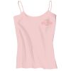 Juniors 1x1 Rib Spaghetti Strap Tank Thumbnail