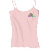 Juniors 1x1 Rib Spaghetti Strap Tank Thumbnail