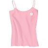 Juniors 1x1 Rib Spaghetti Strap Tank Thumbnail