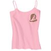 Juniors 1x1 Rib Spaghetti Strap Tank Thumbnail