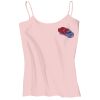 Juniors 1x1 Rib Spaghetti Strap Tank Thumbnail