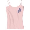 Juniors 1x1 Rib Spaghetti Strap Tank Thumbnail