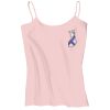 Juniors 1x1 Rib Spaghetti Strap Tank Thumbnail