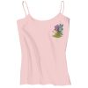 Juniors 1x1 Rib Spaghetti Strap Tank Thumbnail