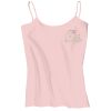 Juniors 1x1 Rib Spaghetti Strap Tank Thumbnail