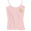 Juniors 1x1 Rib Spaghetti Strap Tank Thumbnail