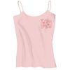 Juniors 1x1 Rib Spaghetti Strap Tank Thumbnail
