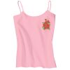 Juniors 1x1 Rib Spaghetti Strap Tank Thumbnail