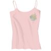 Juniors 1x1 Rib Spaghetti Strap Tank Thumbnail