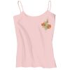 Juniors 1x1 Rib Spaghetti Strap Tank Thumbnail