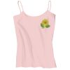 Juniors 1x1 Rib Spaghetti Strap Tank Thumbnail