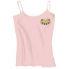 Juniors 1x1 Rib Spaghetti Strap Tank Thumbnail