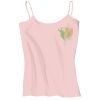 Juniors 1x1 Rib Spaghetti Strap Tank Thumbnail