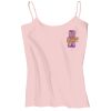 Juniors 1x1 Rib Spaghetti Strap Tank Thumbnail