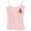 Juniors 1x1 Rib Spaghetti Strap Tank Thumbnail