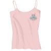 Juniors 1x1 Rib Spaghetti Strap Tank Thumbnail