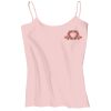 Juniors 1x1 Rib Spaghetti Strap Tank Thumbnail