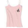 Juniors 1x1 Rib Spaghetti Strap Tank Thumbnail
