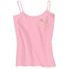 Juniors 1x1 Rib Spaghetti Strap Tank Thumbnail
