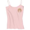 Juniors 1x1 Rib Spaghetti Strap Tank Thumbnail