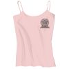 Juniors 1x1 Rib Spaghetti Strap Tank Thumbnail