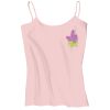 Juniors 1x1 Rib Spaghetti Strap Tank Thumbnail