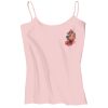 Juniors 1x1 Rib Spaghetti Strap Tank Thumbnail