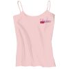 Juniors 1x1 Rib Spaghetti Strap Tank Thumbnail