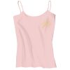 Juniors 1x1 Rib Spaghetti Strap Tank Thumbnail