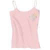 Juniors 1x1 Rib Spaghetti Strap Tank Thumbnail