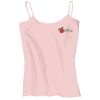 Juniors 1x1 Rib Spaghetti Strap Tank Thumbnail