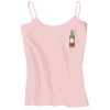 Juniors 1x1 Rib Spaghetti Strap Tank Thumbnail