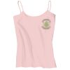 Juniors 1x1 Rib Spaghetti Strap Tank Thumbnail