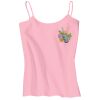 Juniors 1x1 Rib Spaghetti Strap Tank Thumbnail