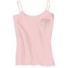 Juniors 1x1 Rib Spaghetti Strap Tank Thumbnail