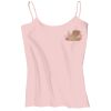 Juniors 1x1 Rib Spaghetti Strap Tank Thumbnail