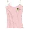 Juniors 1x1 Rib Spaghetti Strap Tank Thumbnail